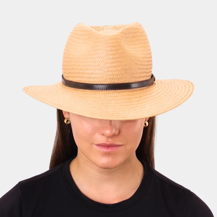 28 Eastern Zephyr Straw Hat - Tan
