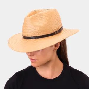 28 Eastern Zephyr Straw Hat - Tan