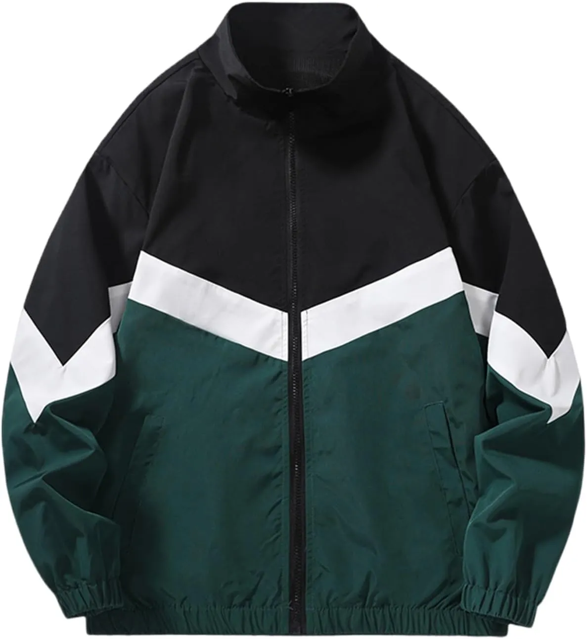 Akklian Mens Genuine Suede Bomber Jacket Leather Casual Coats Vintage Button Down Preppy Fleece Jacket Outerwear 2024 Winter