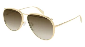 Alexander McQueen AM0170S 001 61 Unisex Sunglasses