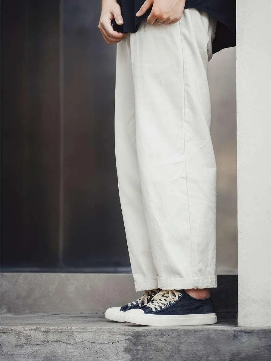 American Retro Denim Blue Canvas Shoes