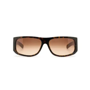 APRIL (Dark Tortoise / Brown Gradient Lens)