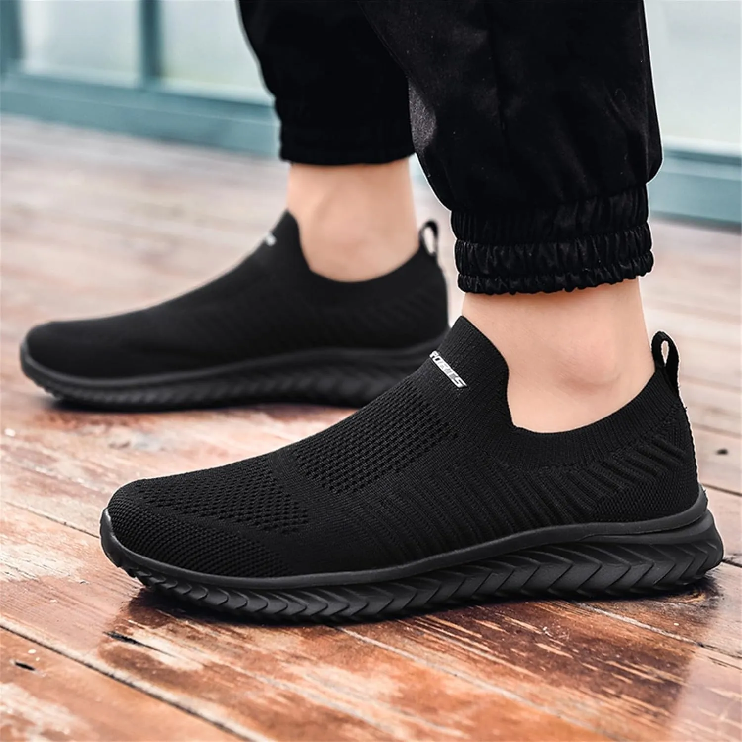 Arch Support Non Slip Minimalist Shoes for Men Hiking Footwear Barefoot Shoe Men's Classic Casual Walking Shoes