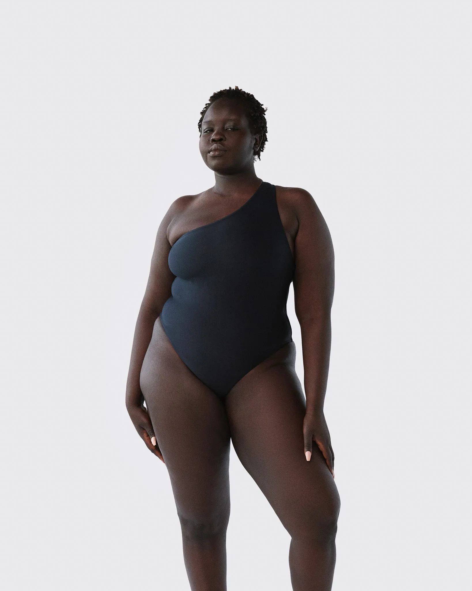 Bamboo B Hoop One-Piece Swimsuit