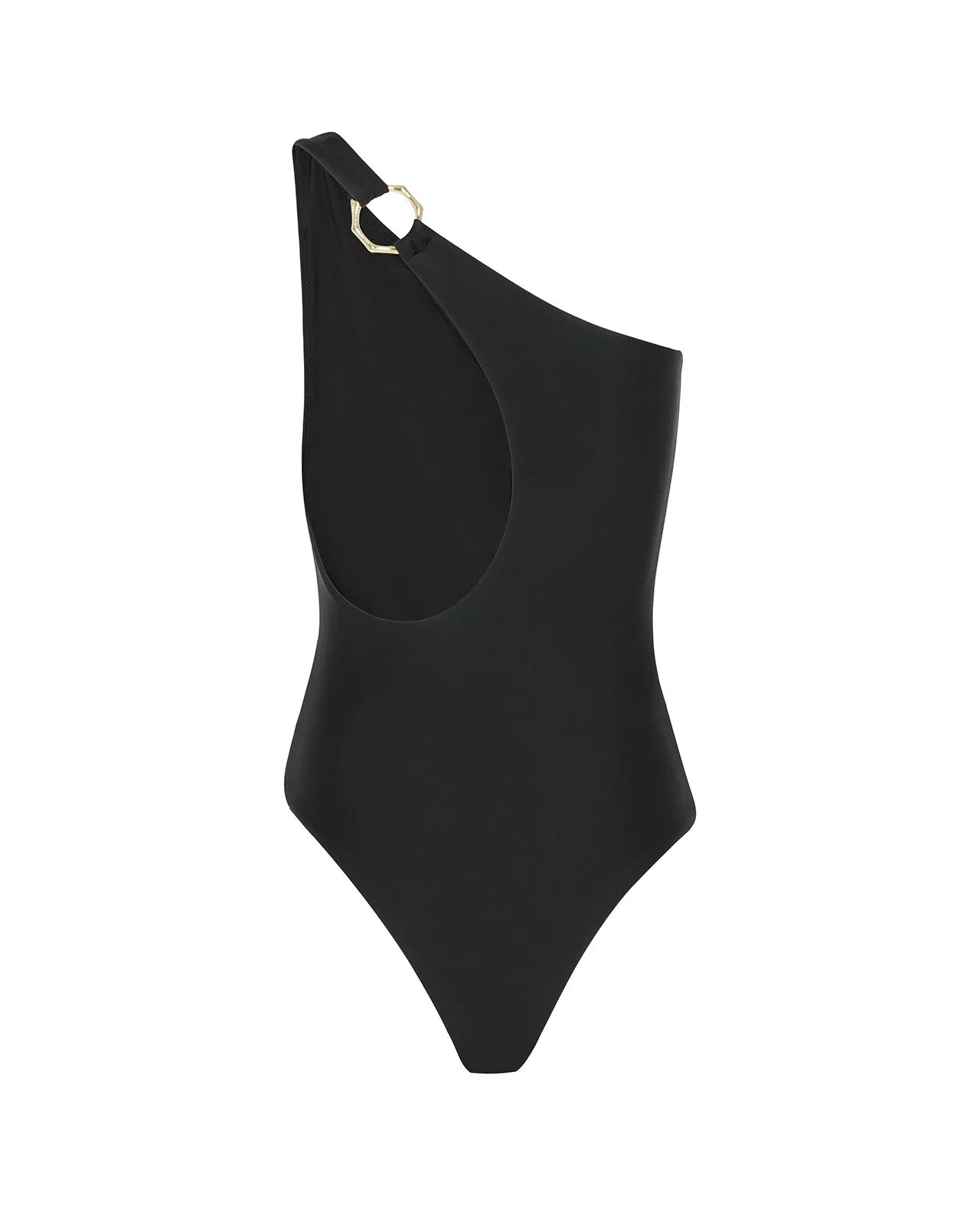 Bamboo B Hoop One-Piece Swimsuit