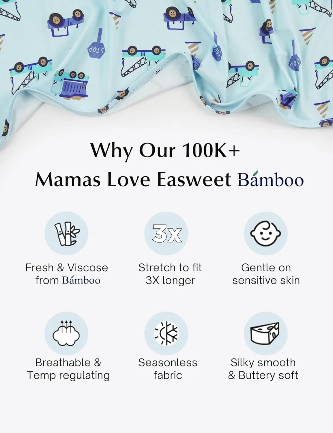 Bamboo-derived Viscose Boys' Pajama Sets Baby and Toddler Short Sleeve 2 Pcs Boys' Sleepwear