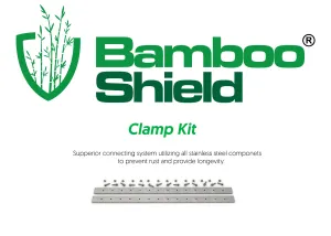 Bamboo Shield - Clamp Kit