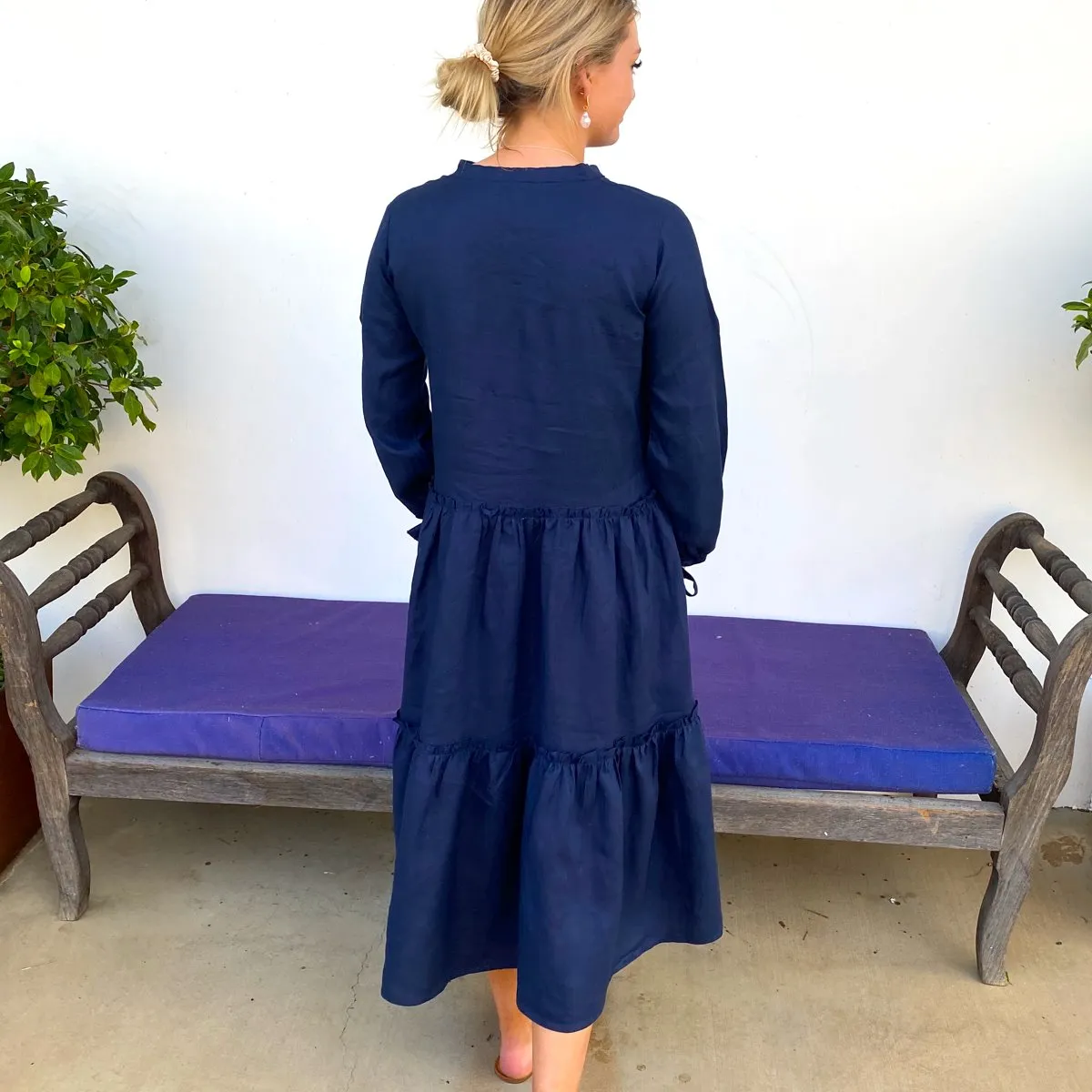 Bellagio Dress - Navy