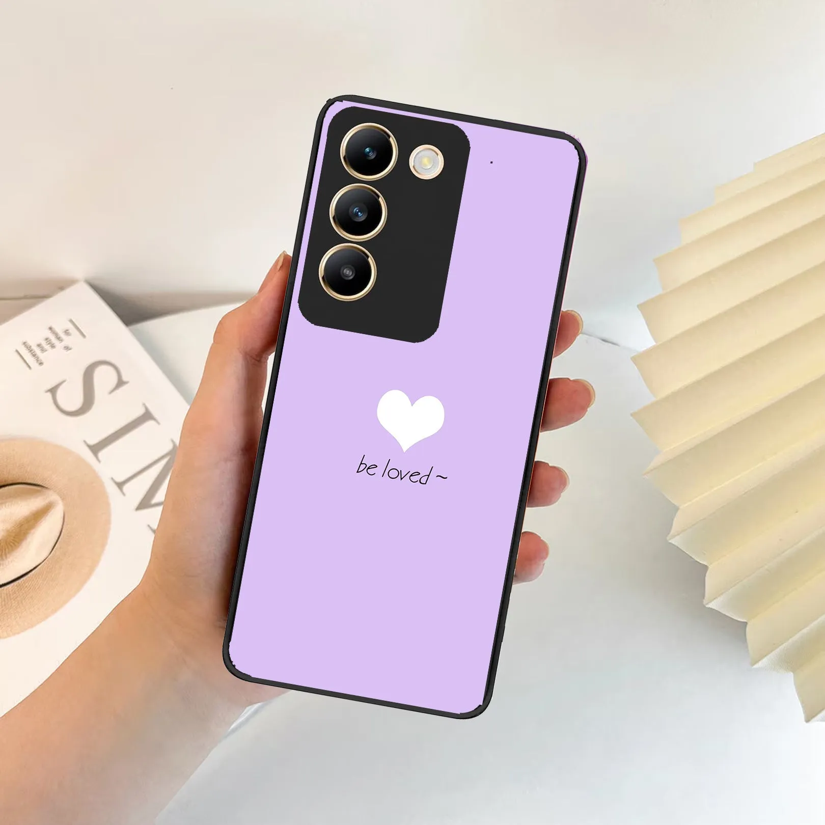 Beloved Glossy Metal Case Cover For Vivo