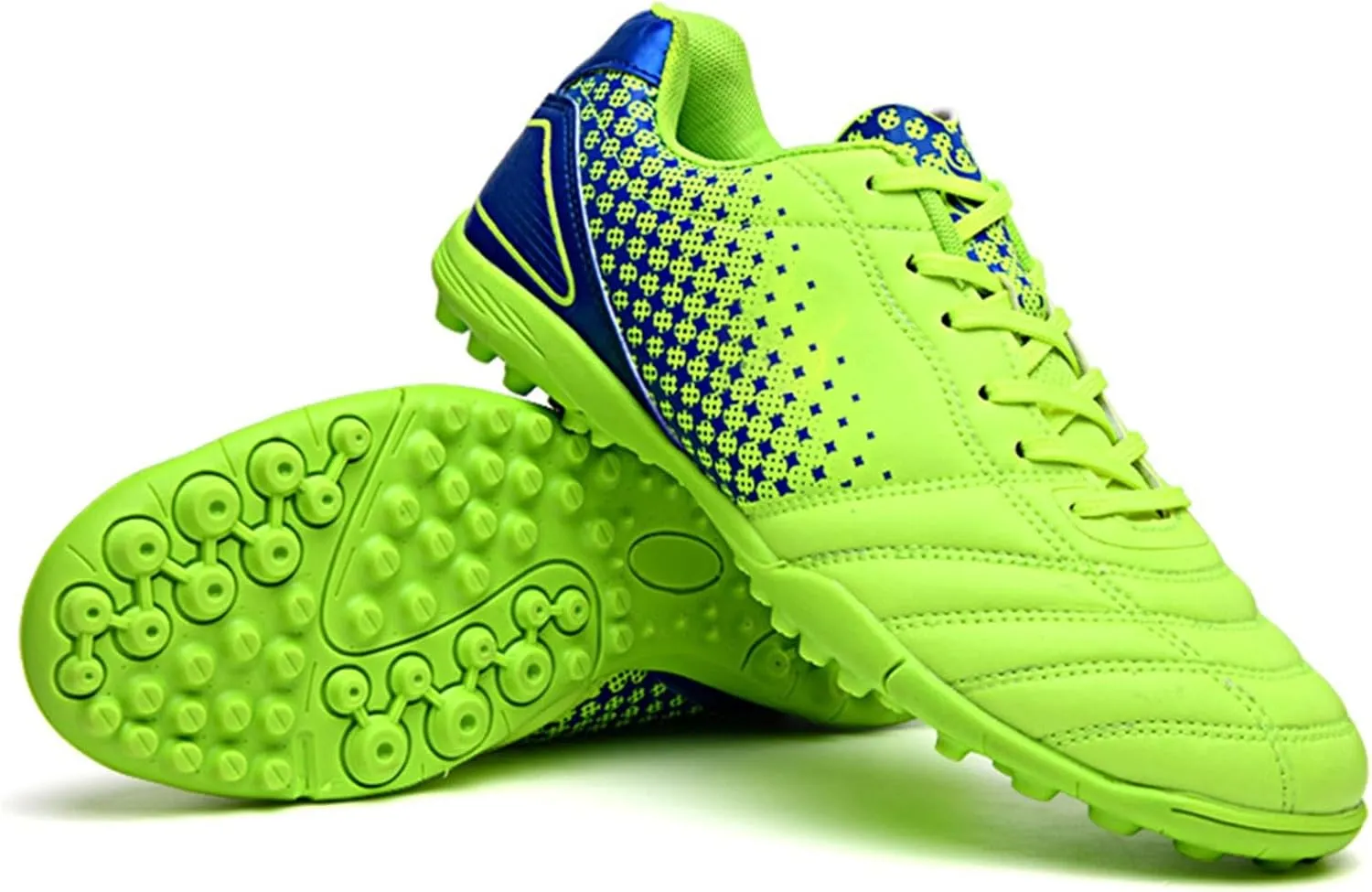 Big Kids' Soccer Shoes Low Top Unisex Running Training Sneakers Lightweight Breathable Outdoor Football Sneaker
