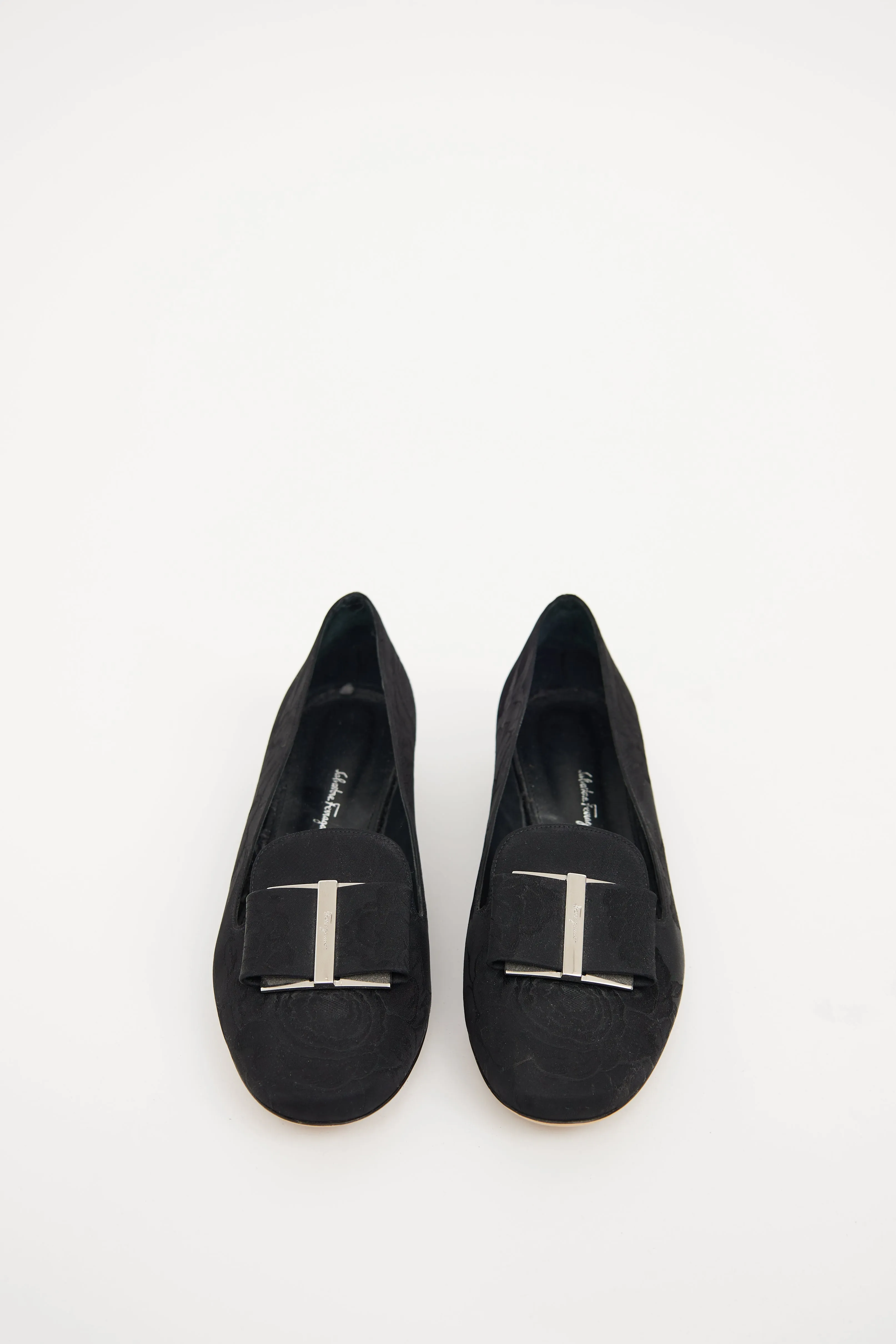 Black Floral Sarno Loafer