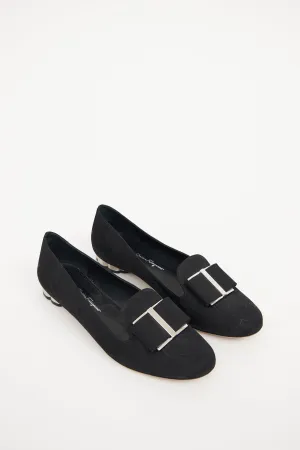 Black Floral Sarno Loafer