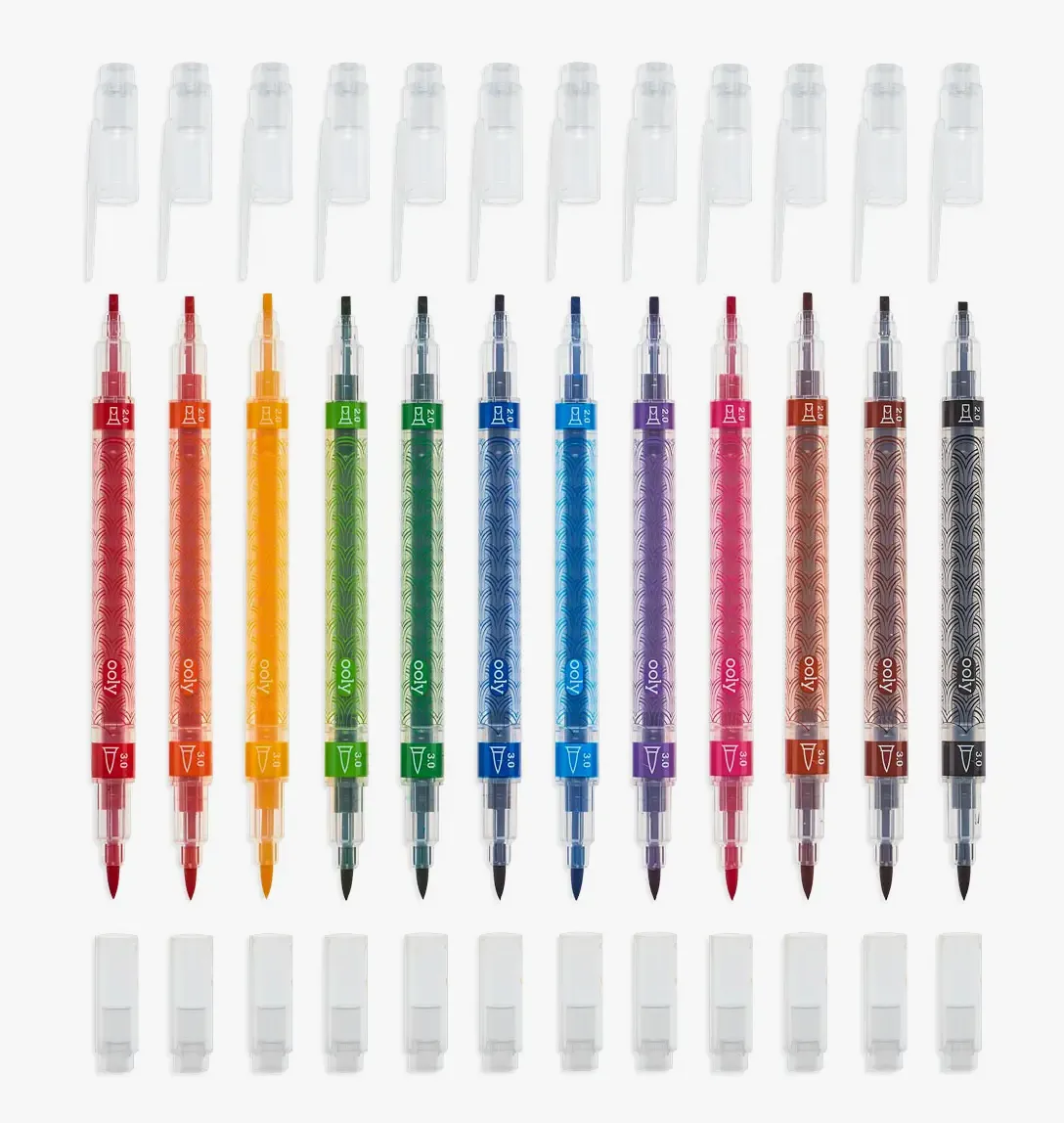 Calligraphy Duo Double Ended Markers