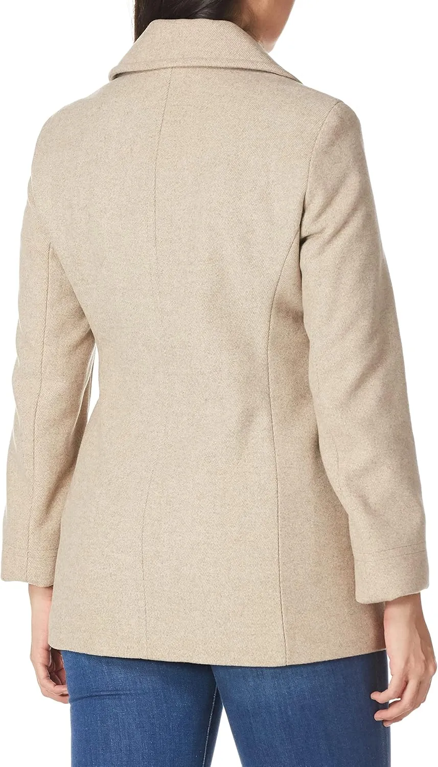 Calvin Klein Women's Double Breasted Peacoat (Petite, Standard, Plus)