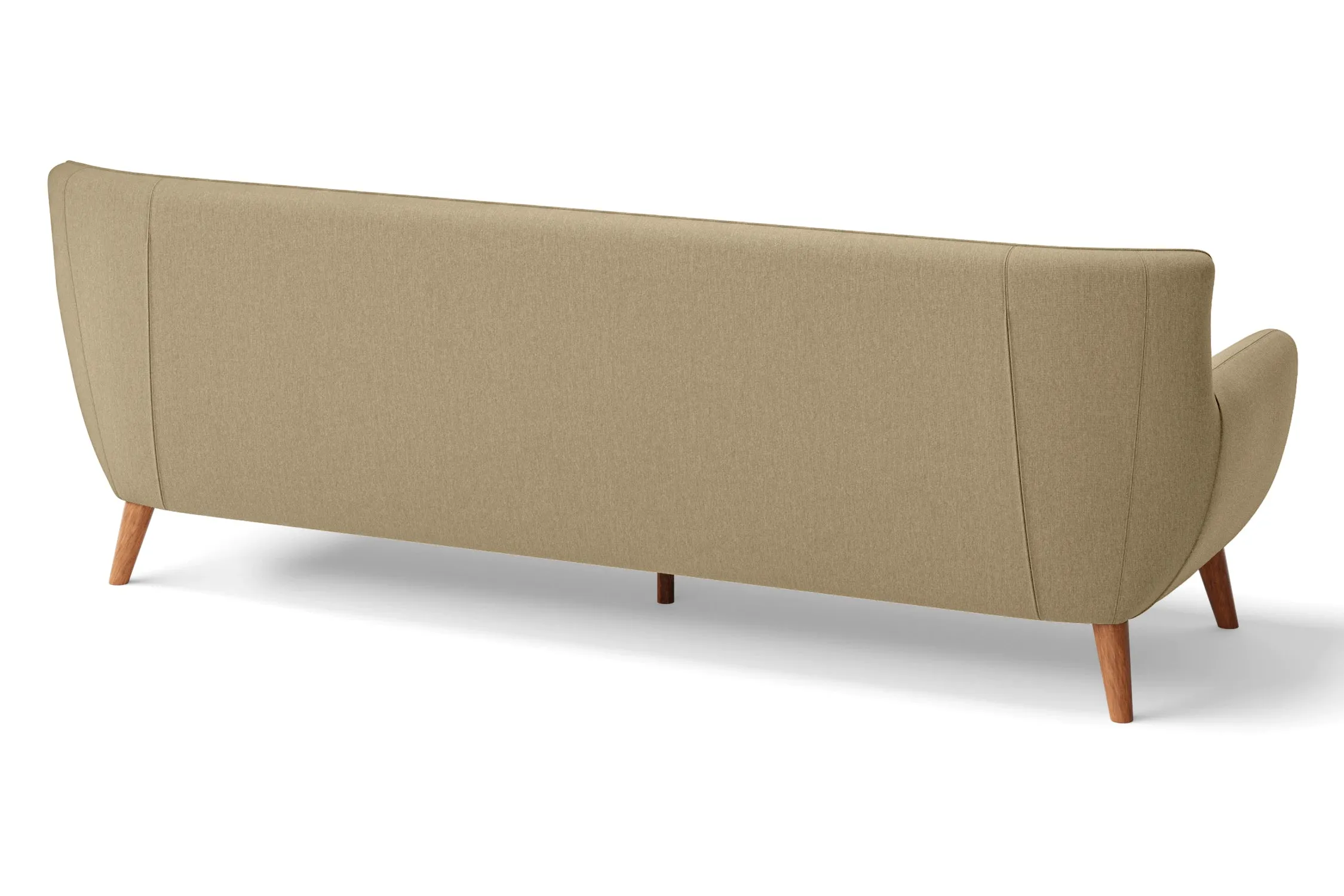 Casoria 4 Seater Sofa Beige Linen Fabric