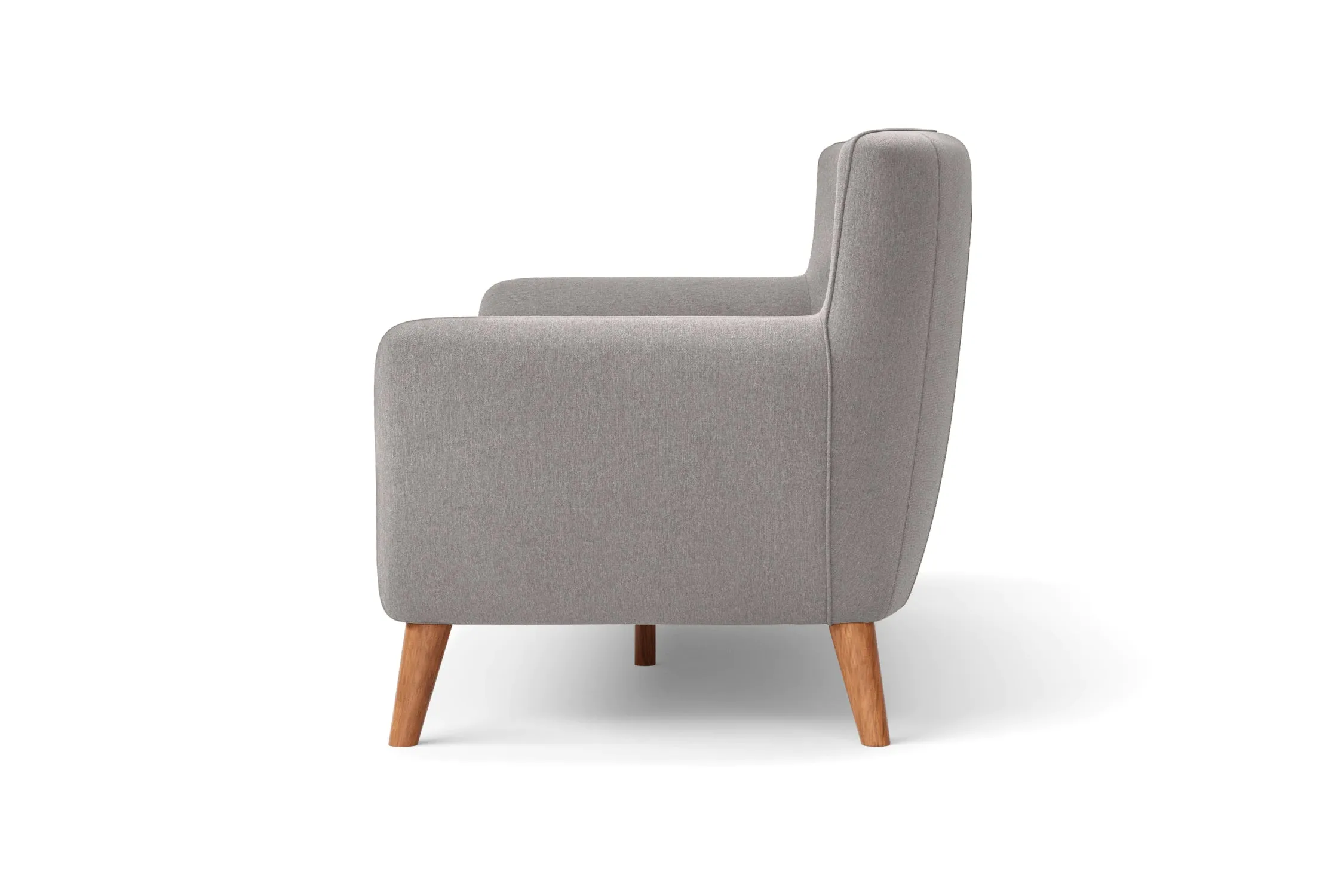 Casoria Armchair Grey Linen Fabric