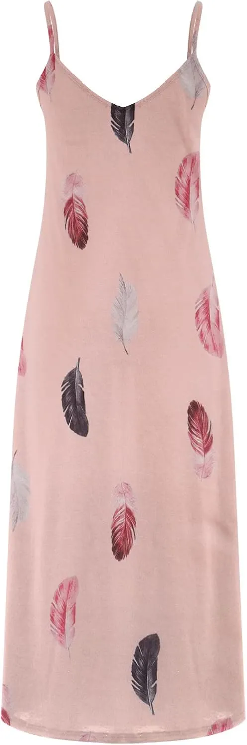 Casual Dresses for Women Boho Summer Sundress 2025 Spaghetti Strap V Neck Flowy Maxi Dresses Flower Print Dress