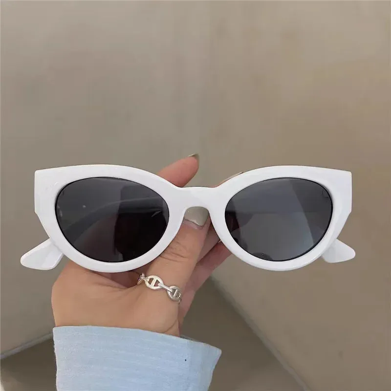 Cat's Eye Designer Vintage Small Framework Stylish Women's Sunglasses