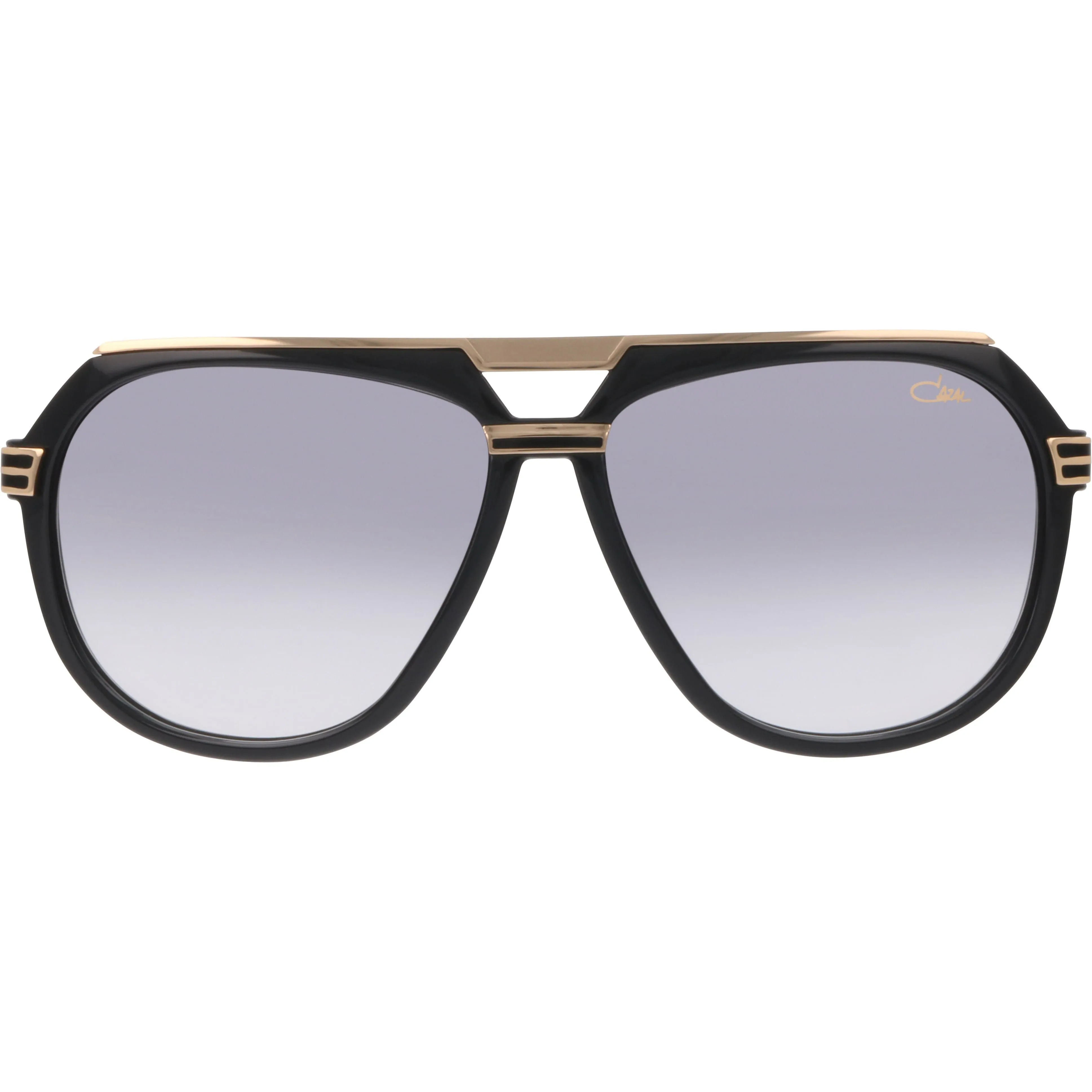 CAZAL 674 001 BLACK GOLD/GREY LENS