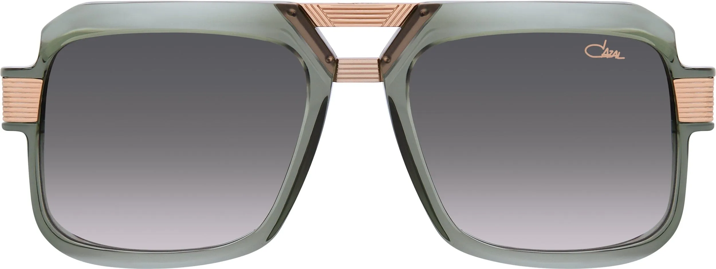 CAZALS M.669  004 SAGE GOLD/GREEN GRADIENT LENS