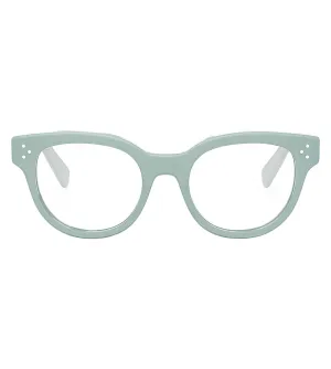 Celine Women Mint Green Cat-Eye Optical Frame