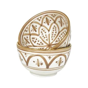 Ceramic Zwak Gold Bowl (Multiple Styles)