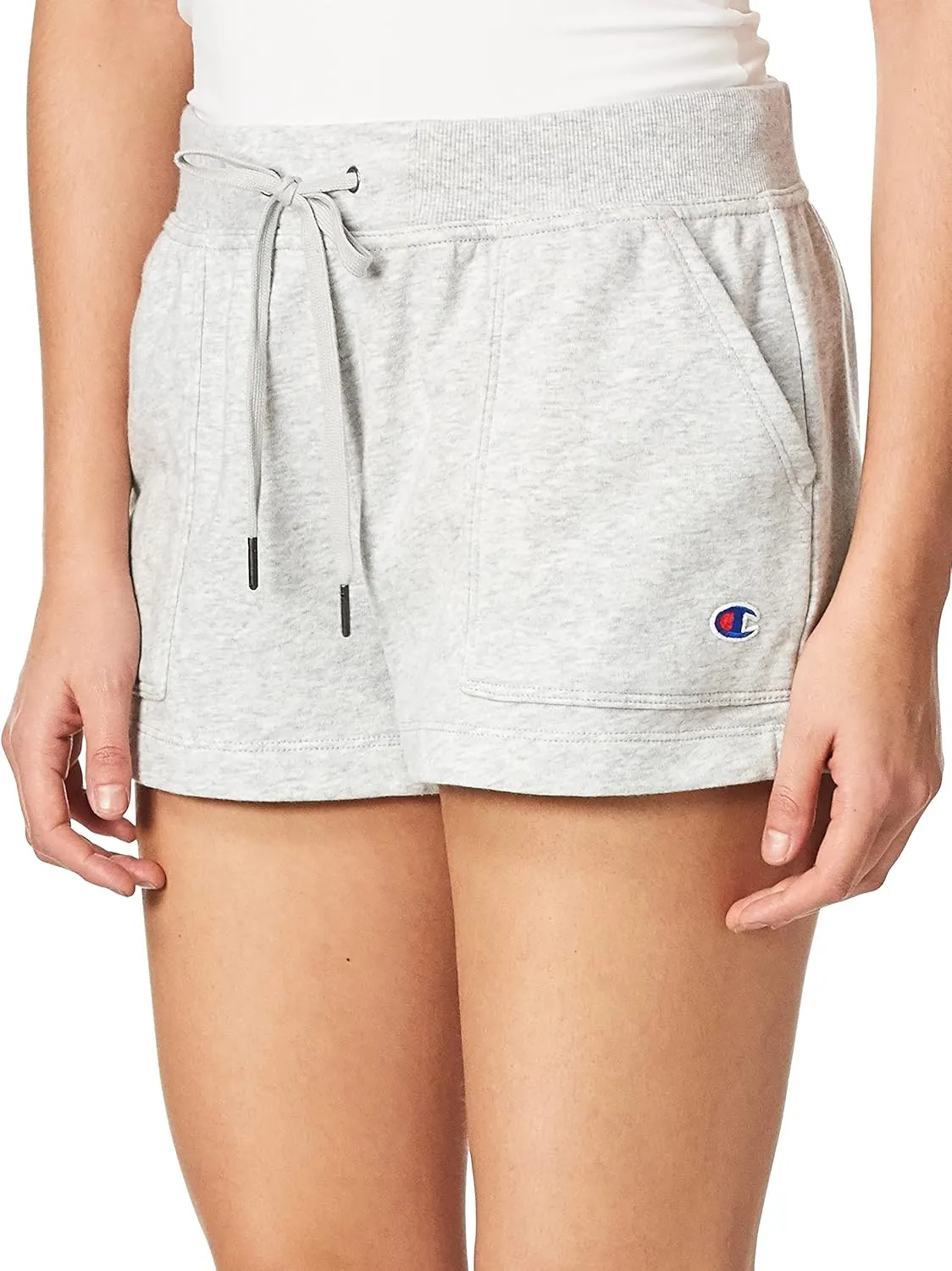 Champion Women's Gym Shorts, Campus French Terry Shorts, Moisture-Wicking Gym Shorts, 2.5"