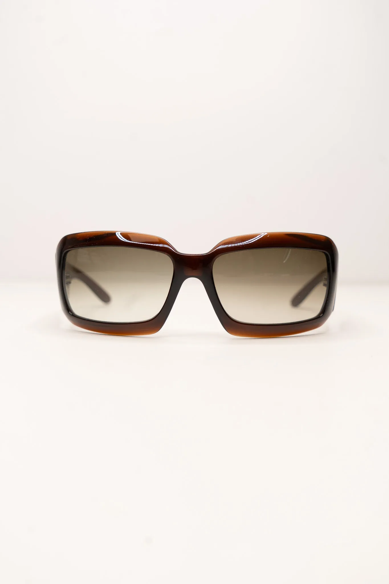 Chanel Brown CC Sunglasses