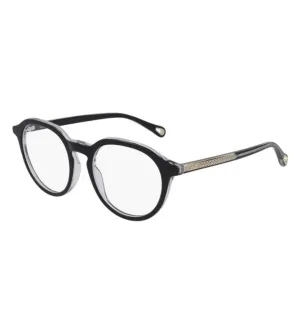 Chloe Women's Black Round Optical Frame