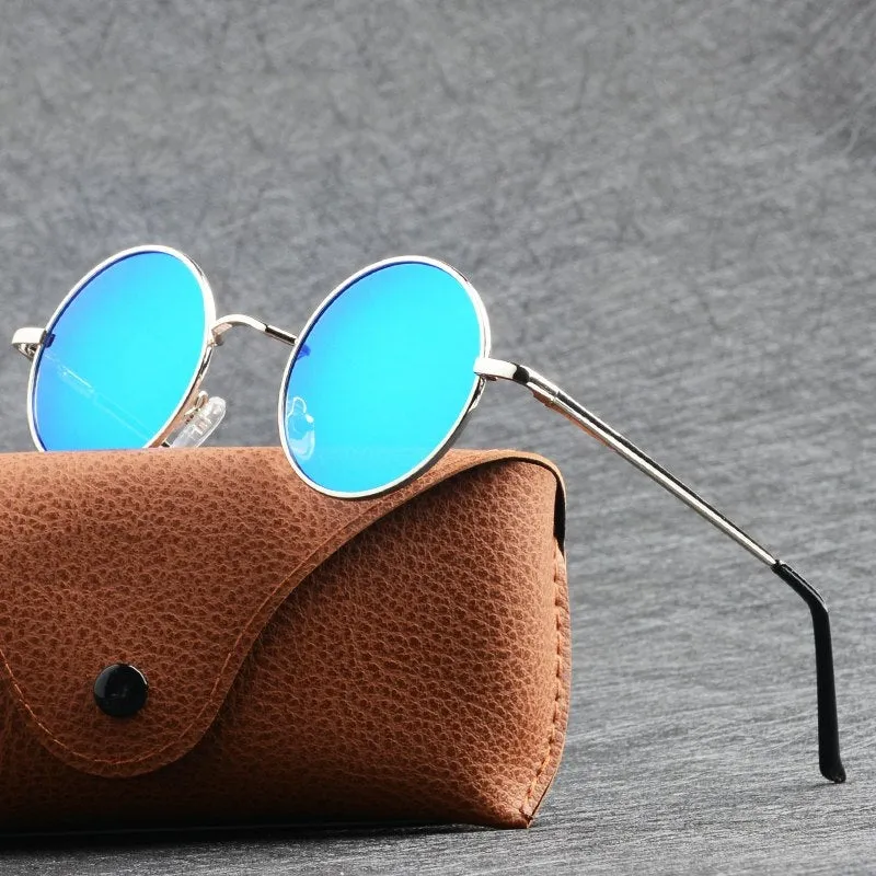 Classic polarized round sunglasses