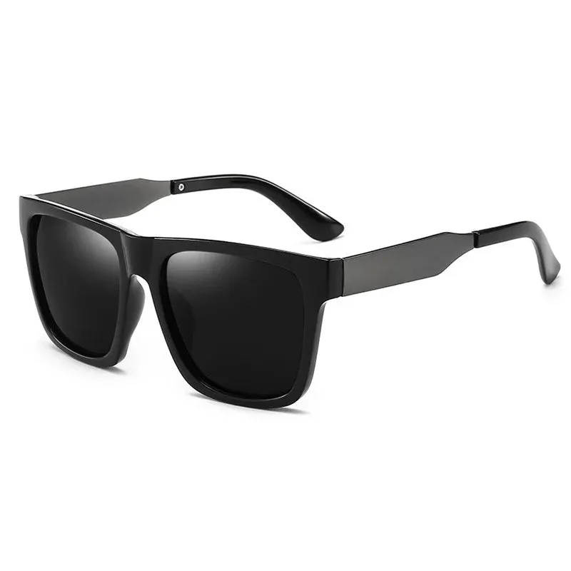Classic Vintage Men's Polarized Driving Outdoor Windproof Sun UV Resistant Eyewear Sunglasses