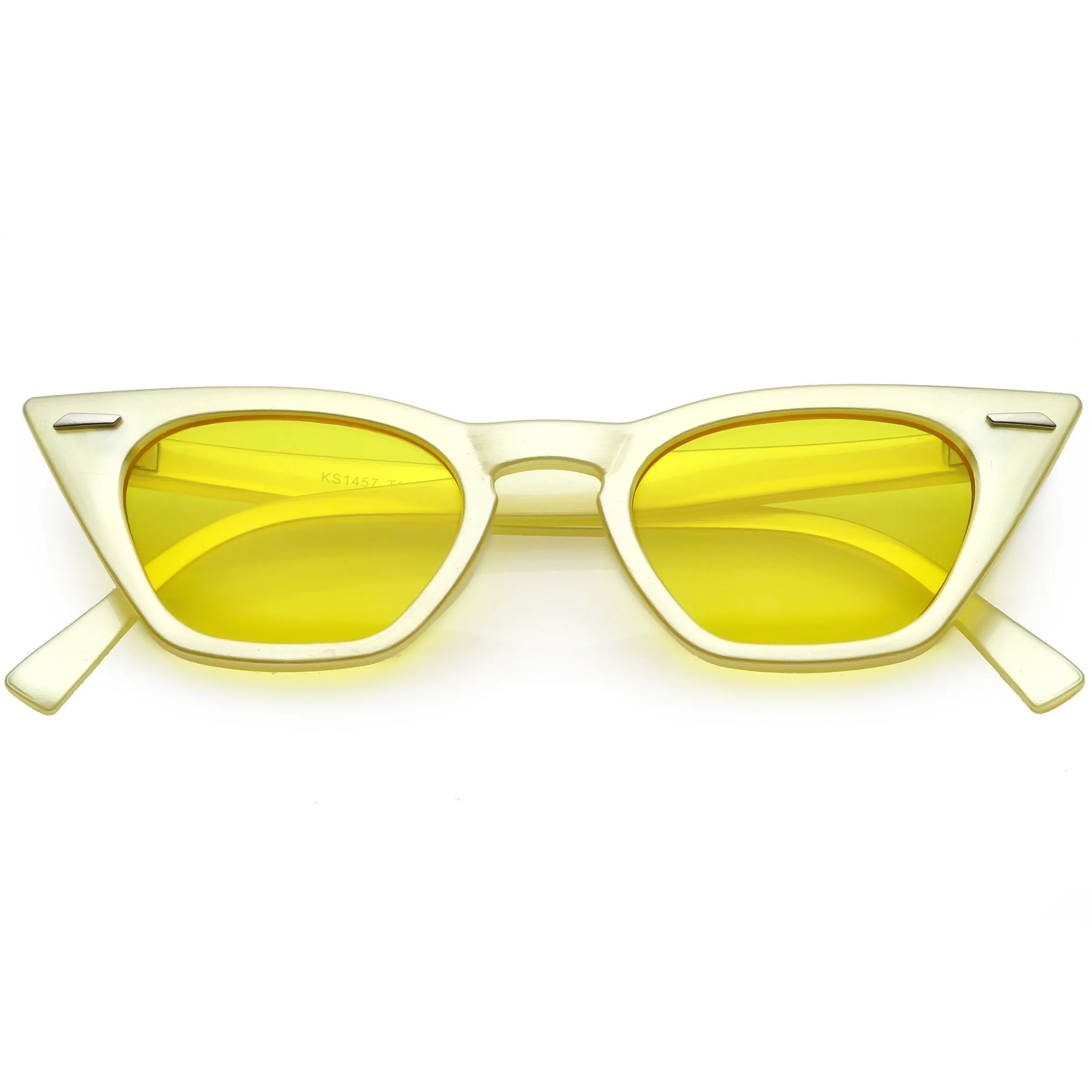 Color Tone Sassy Cat Eye Sunglasses