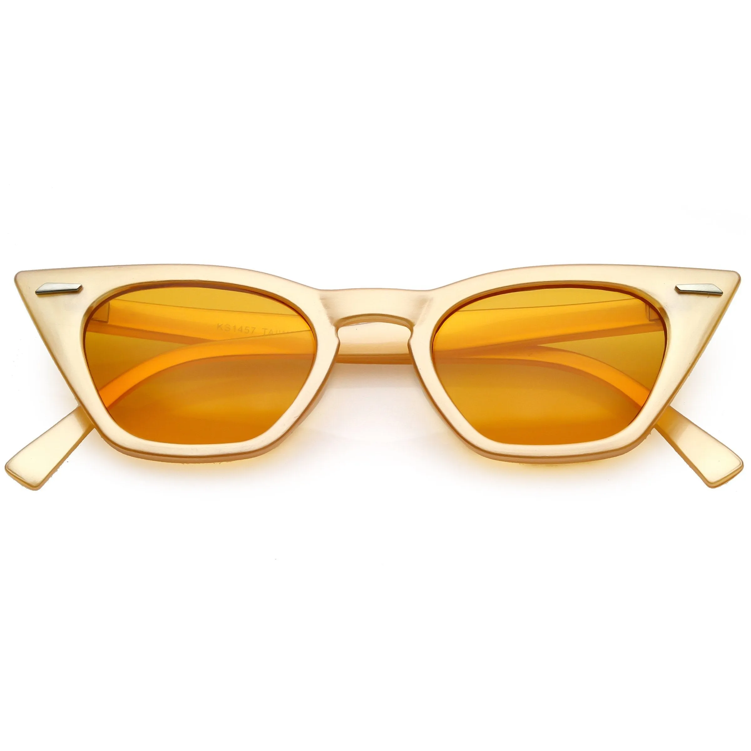 Color Tone Sassy Cat Eye Sunglasses