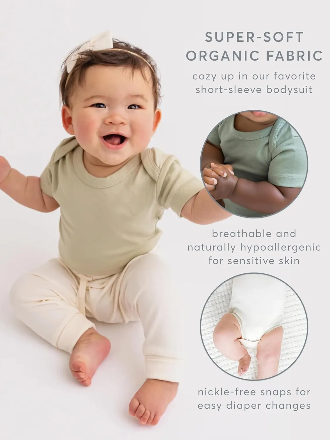 Colored Organics Organic Cotton Baby and Toddler Summer Romper Sleeveless One Piece
