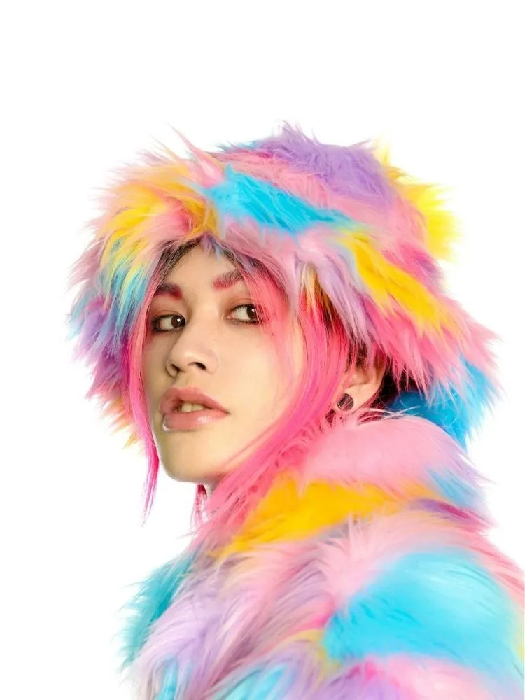 Colorful and warm hat【s0000004449】