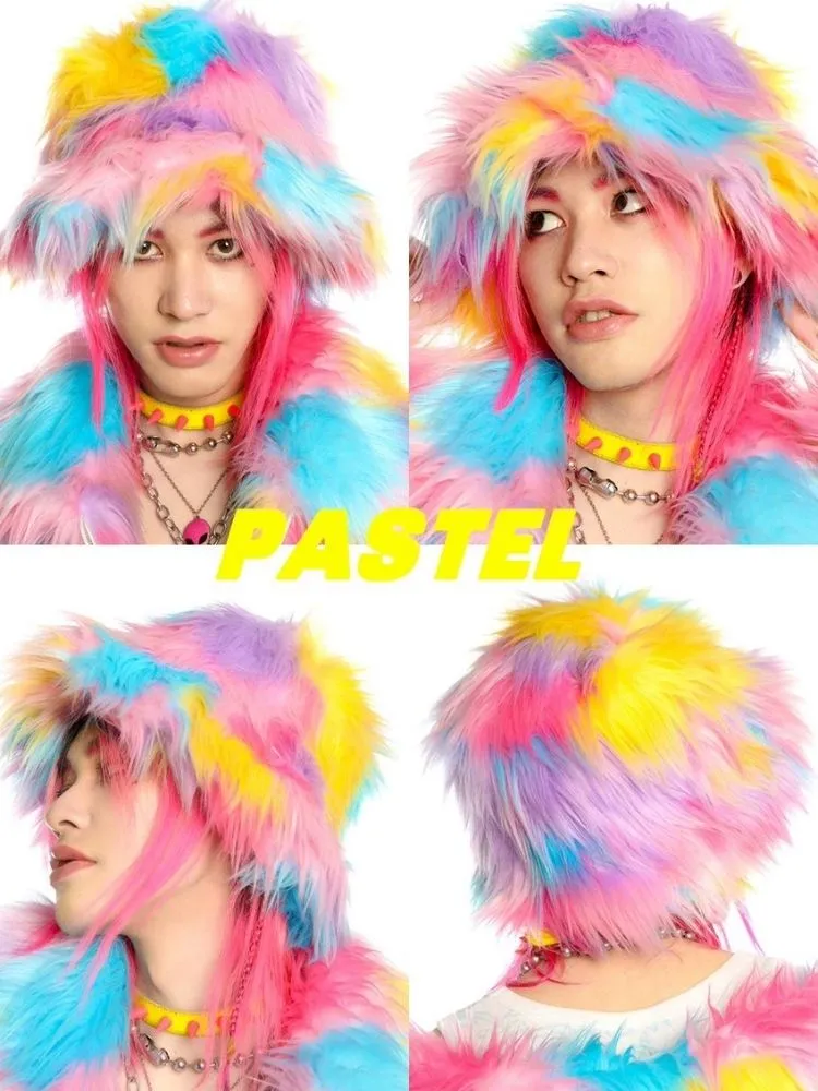 Colorful and warm hat【s0000004449】