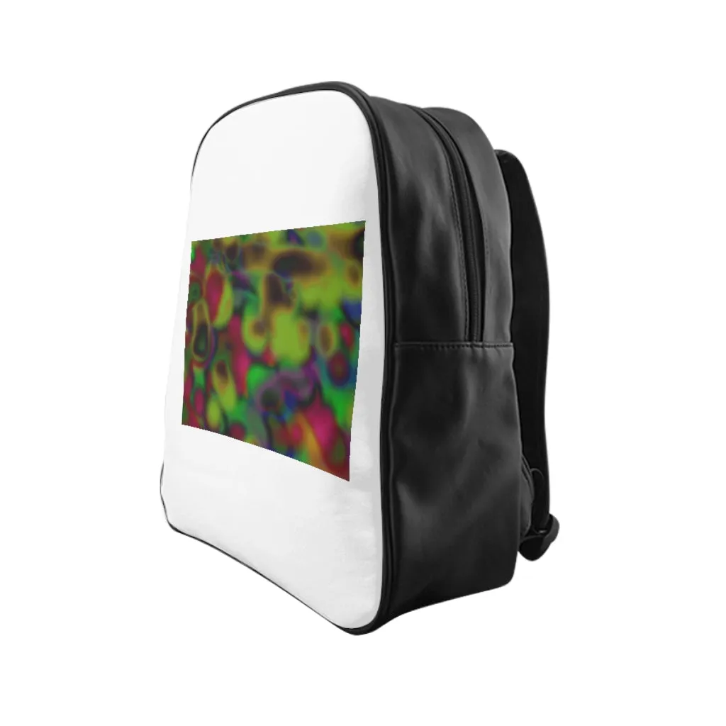 Colorful Cloud Painting School Backpack