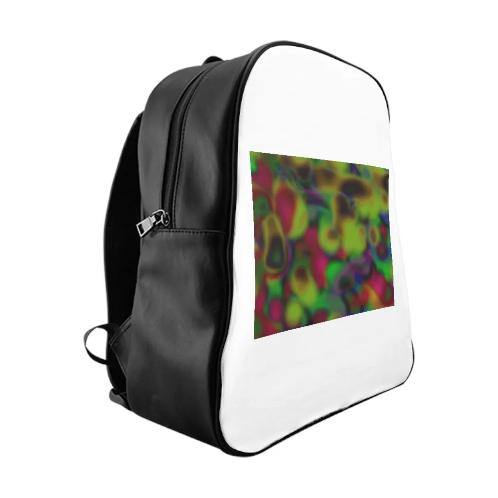 Colorful Cloud Painting School Backpack
