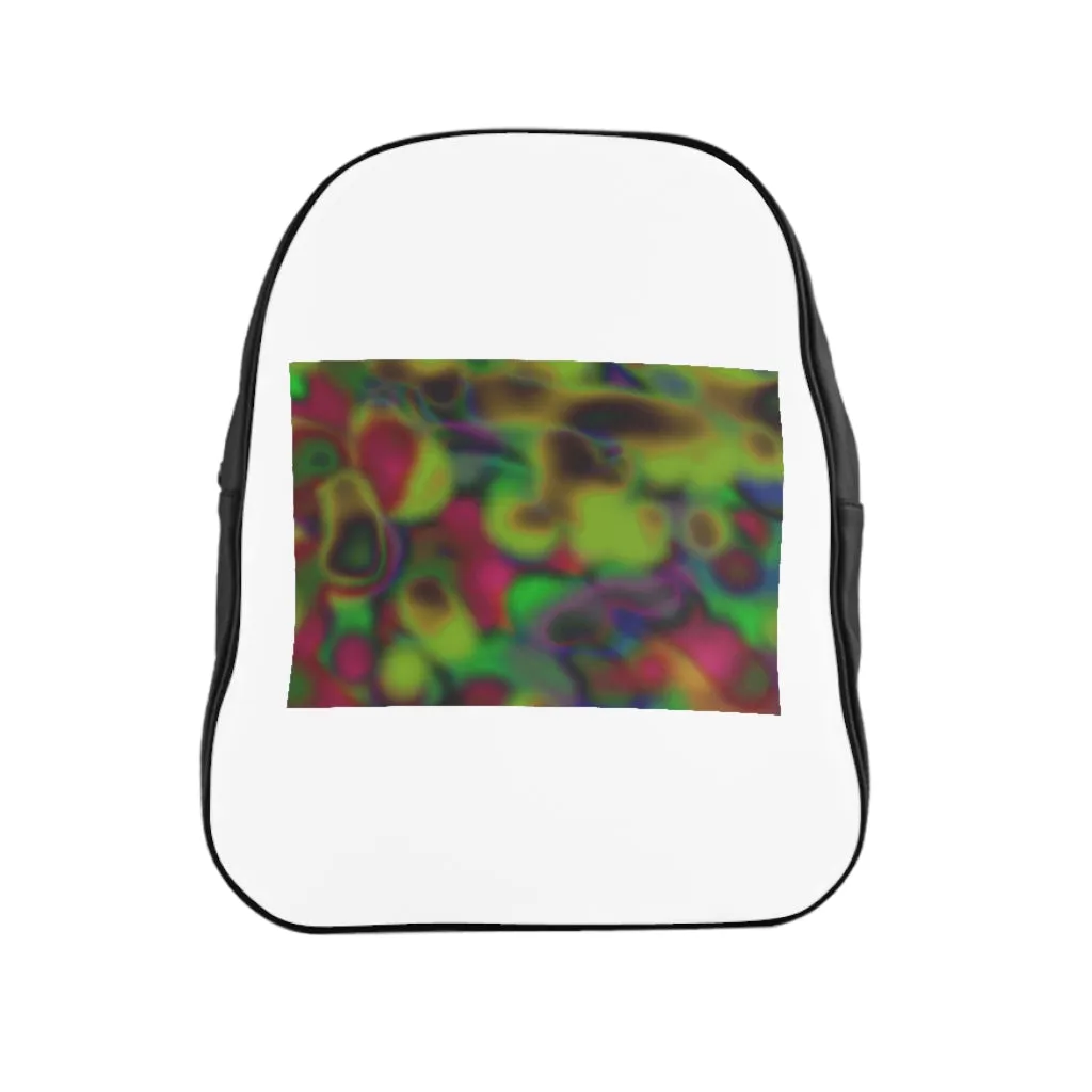 Colorful Cloud Painting School Backpack