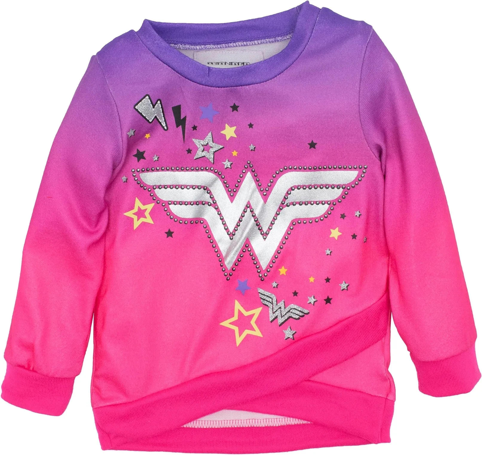 DC Comics Justice League Wonder Woman Crossover T-Shirt and Leggings Outfit Set