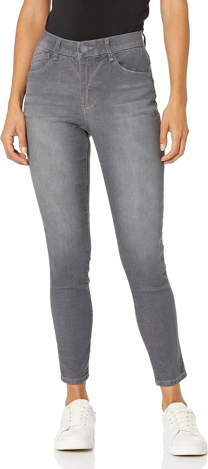 Democracy Women's Petite Ab Solution High Rise Jegging