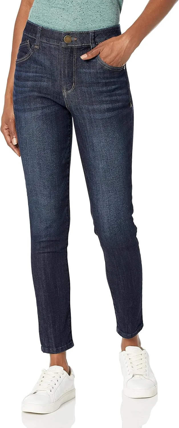 Democracy Women's Petite Ab Solution High Rise Jegging