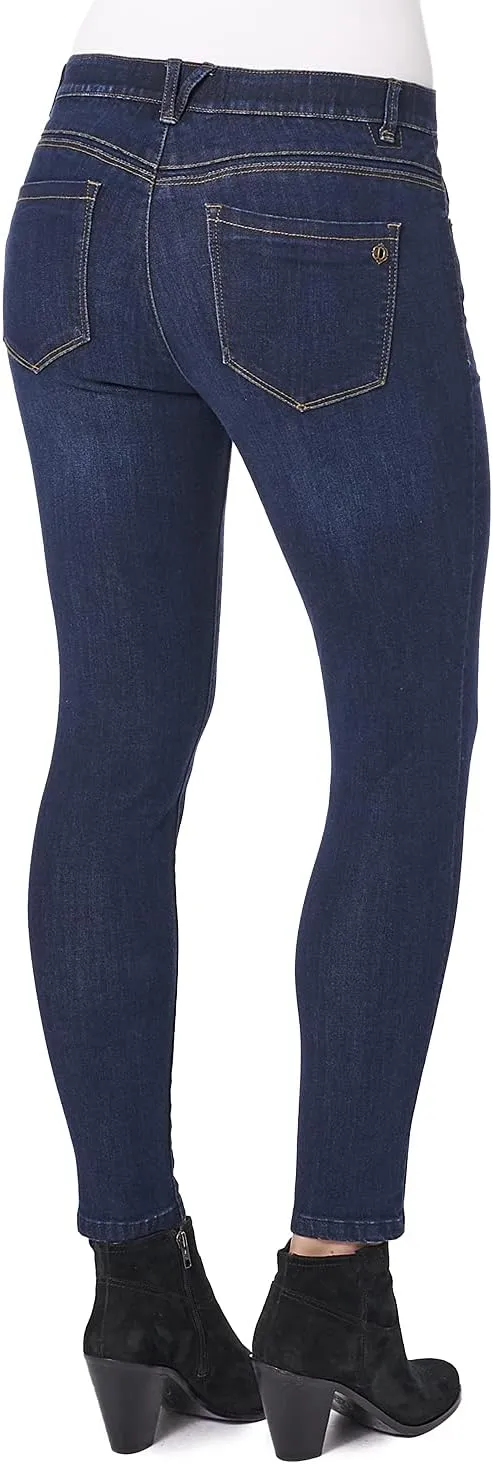Democracy Women's Petite Ab Solution High Rise Jegging