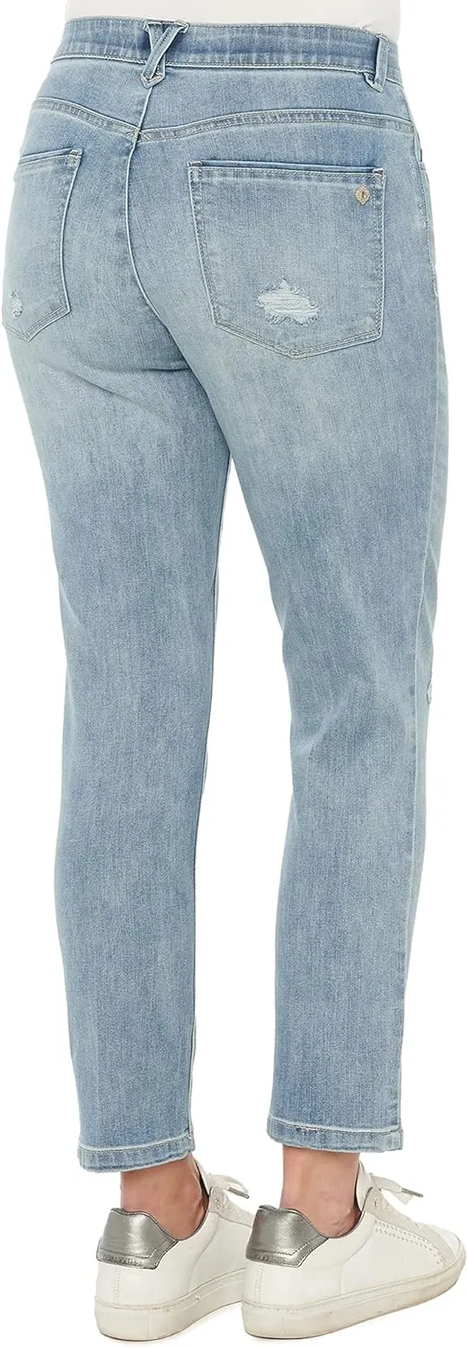 Democracy Women's Petite Ab Solution Vintage Skinny