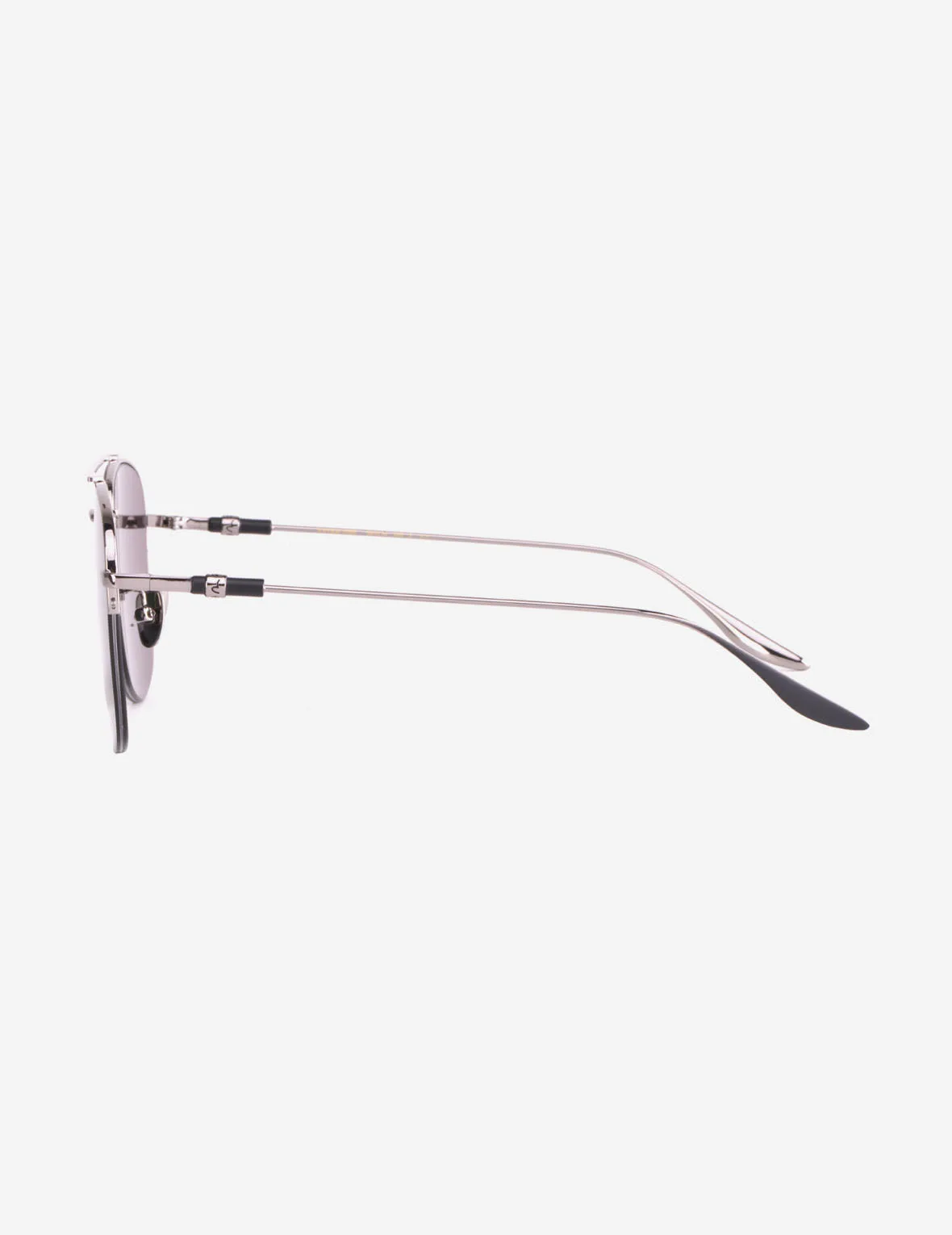 Double Bridge Metal Aviator Sunglasses