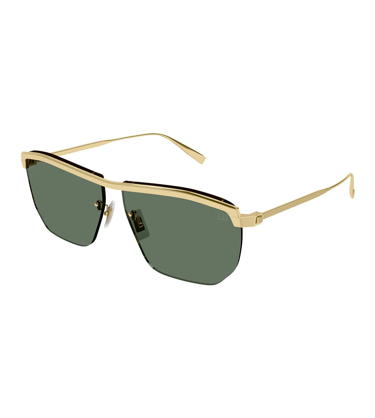 Dunhill Men's Green Aviator Sunglass