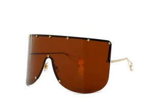 Elaiza Oversized Sunglasses - Brown Gradient