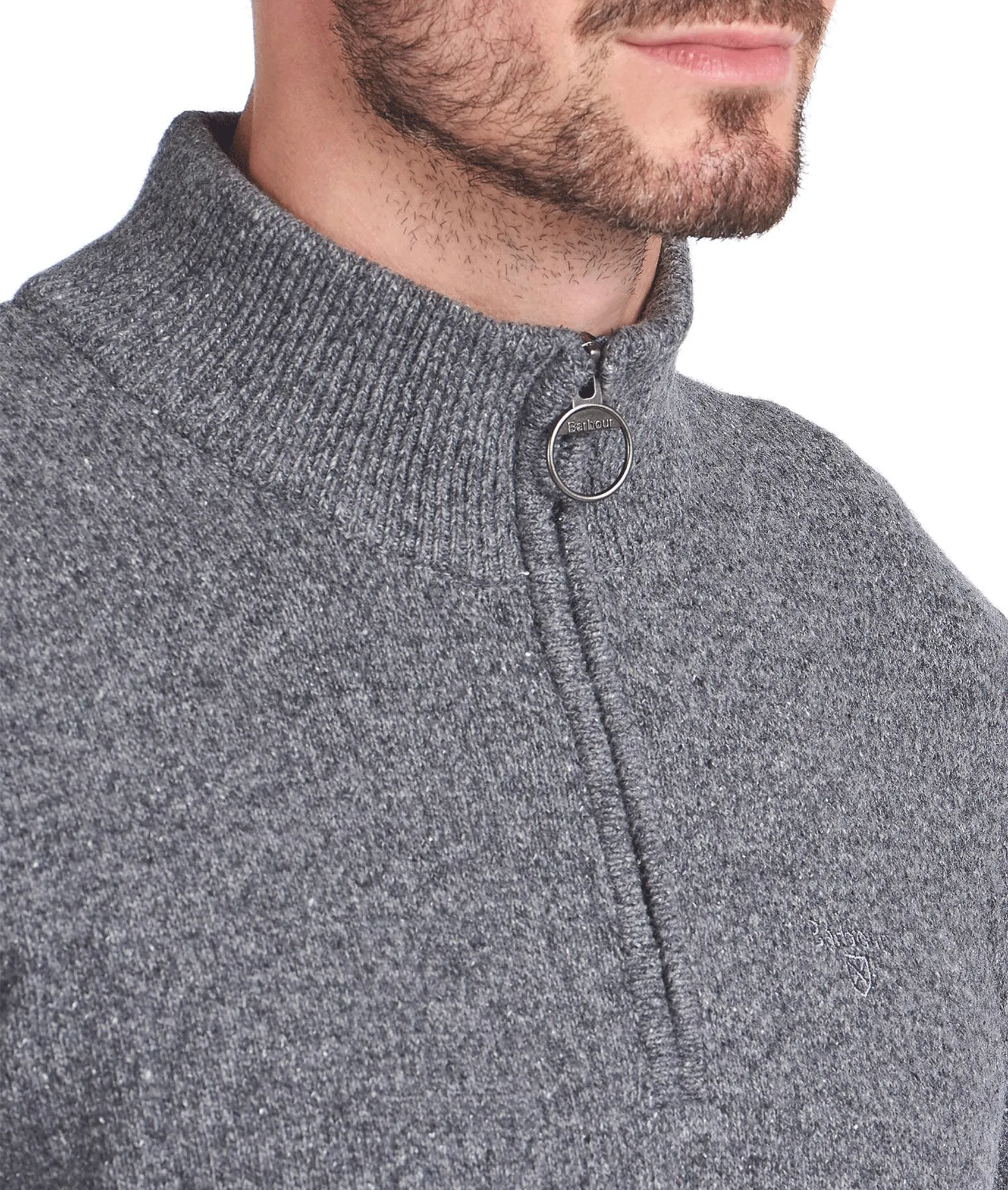 Essential Tisbury Half Zip Sweatshirt - Grey
