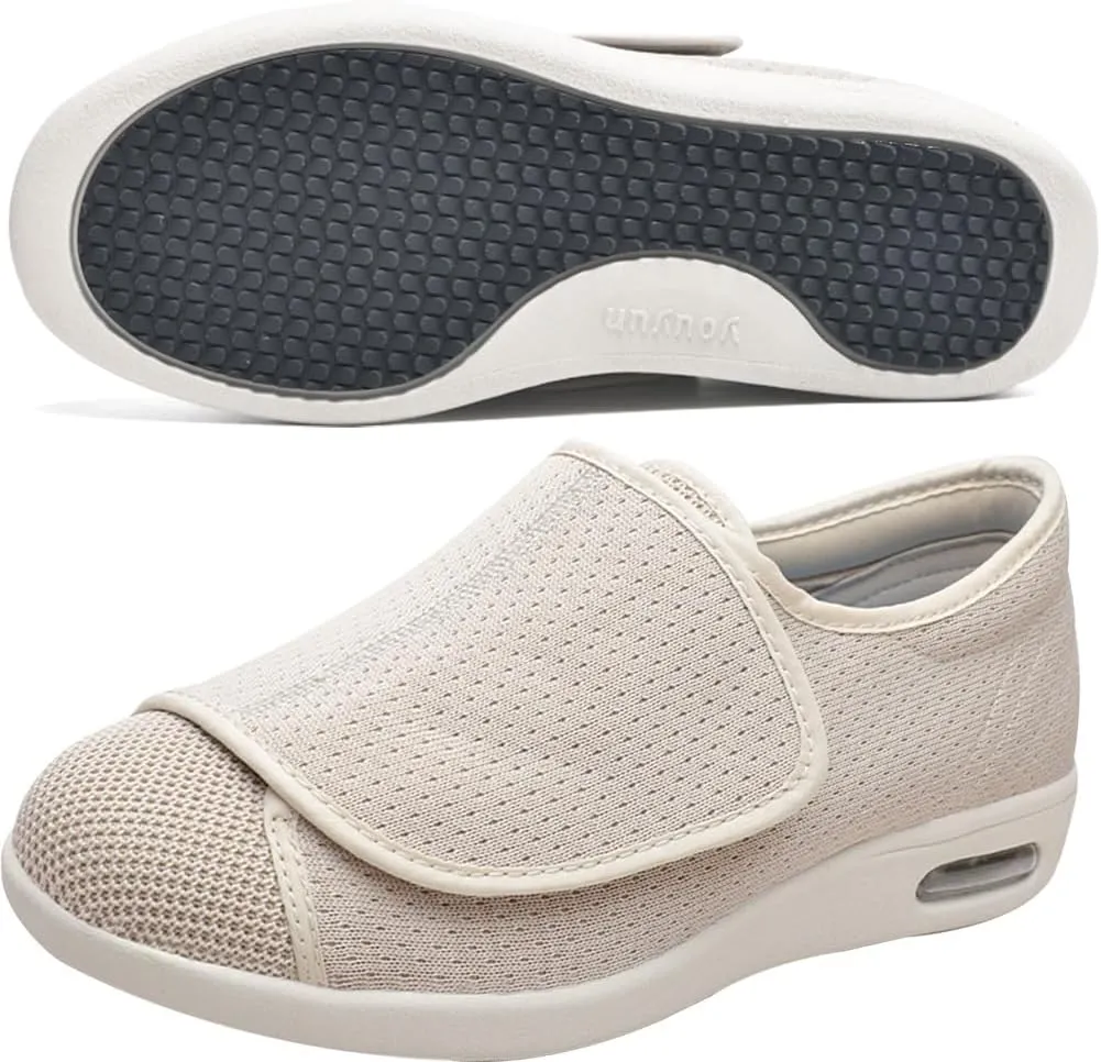 Extra Extra Wide Mens Trainers Mens Extra Wide Fit Trainers Comfortable Walking Shoes Breathable Running Sneakers for Plantar Fasciitis Flat Feet