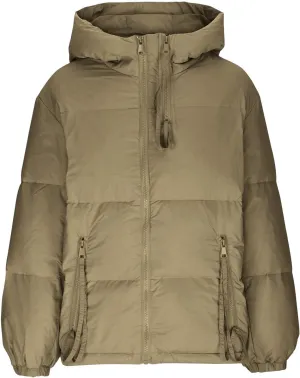 Fall Coats for Women 2024 Oversized Thick Padded Winter Jackets Long Sleeve Zipper Hooded Down Coat Outerwear